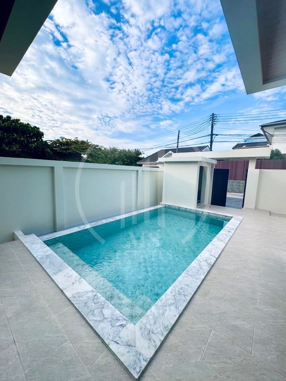 Brand New Minimal Nordic Pool Villa – photo 1